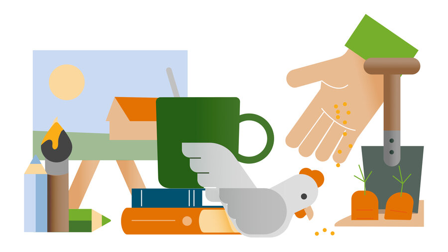 Illustratie: Dagbesteding