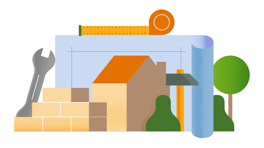 Illustratie: Bouwen